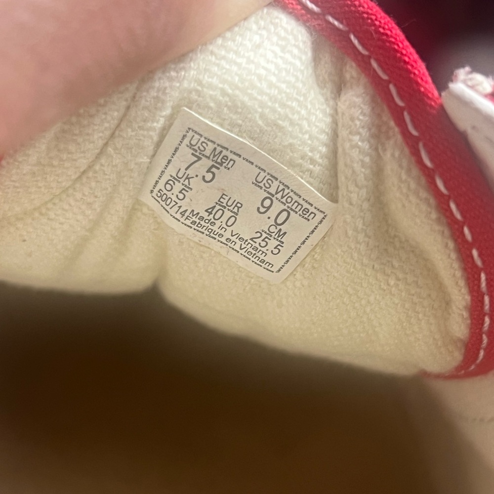 Vans Old Skool ‘Racing Red’ - Picture 8 of 8